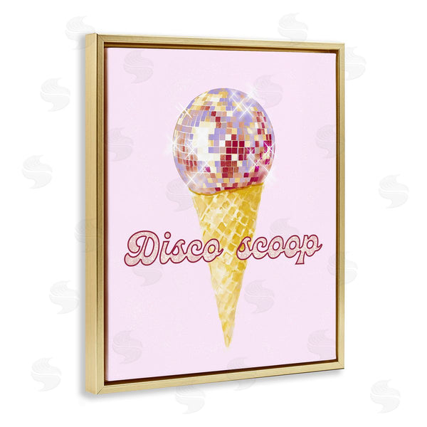 Stupell Industries Ziwei Li | Disco Scoop Ice Cream