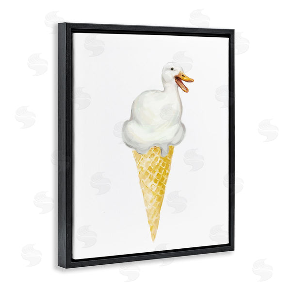 Stupell Industries Ziwei Li | Duck Ice Cream Cone