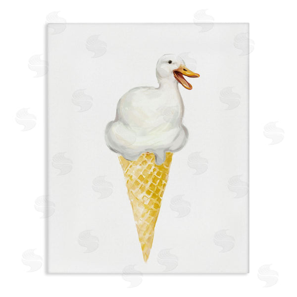 stupell industries Ziwei Li | Duck Ice Cream Cone