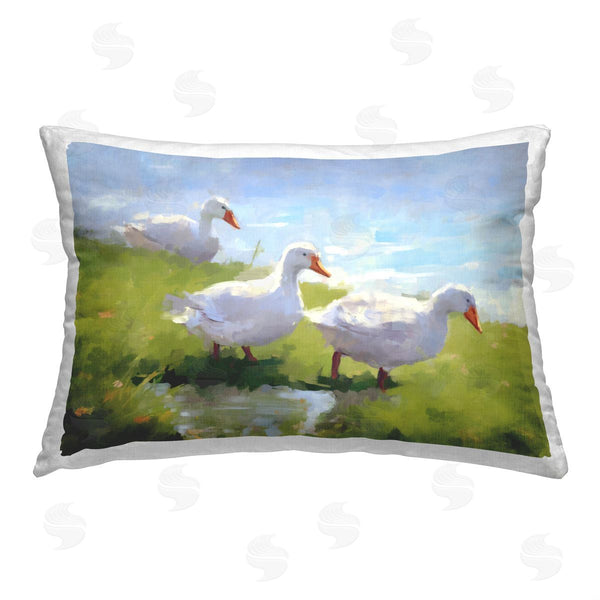 stupell industries Ziwei Li | Ducks at Water's Edge