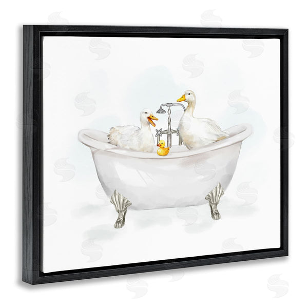 Stupell Industries Ziwei Li | Ducks In Bathtub