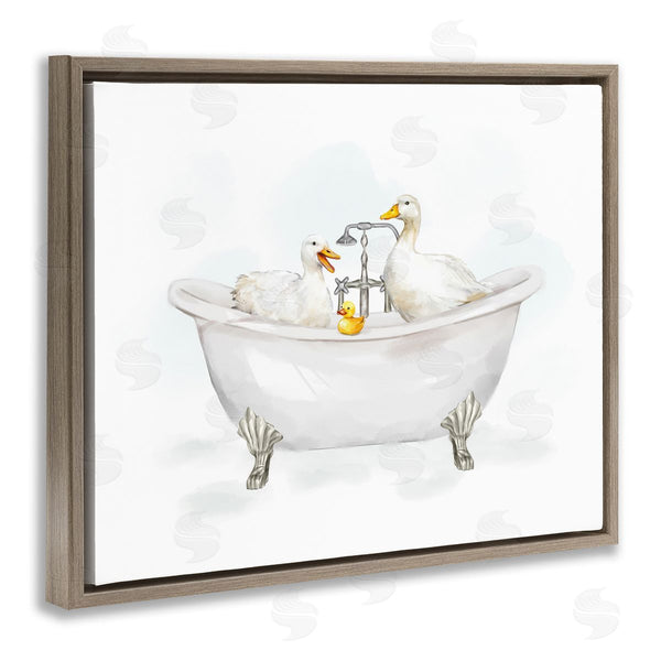 Stupell Industries Ziwei Li | Ducks In Bathtub