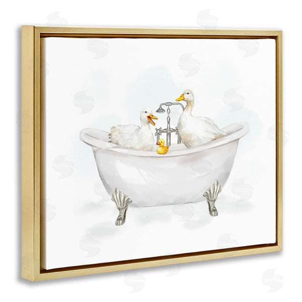 Stupell Industries Ziwei Li | Ducks In Bathtub
