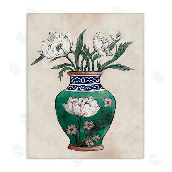 stupell industries Ziwei Li | Floral Oriental Vase