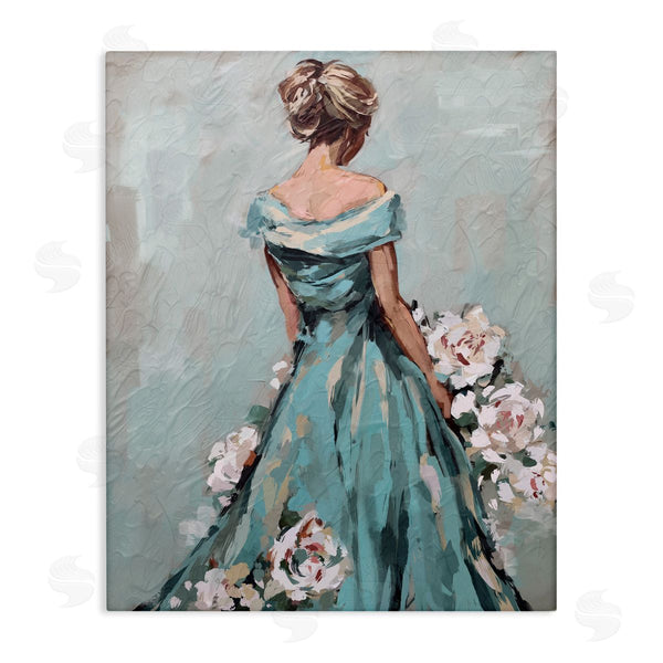 stupell industries Ziwei Li | Floral Woman in Gown