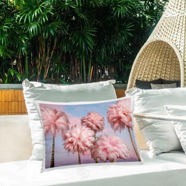 Stupell Industries Ziwei Li | Fluffy Pink Palm Trees