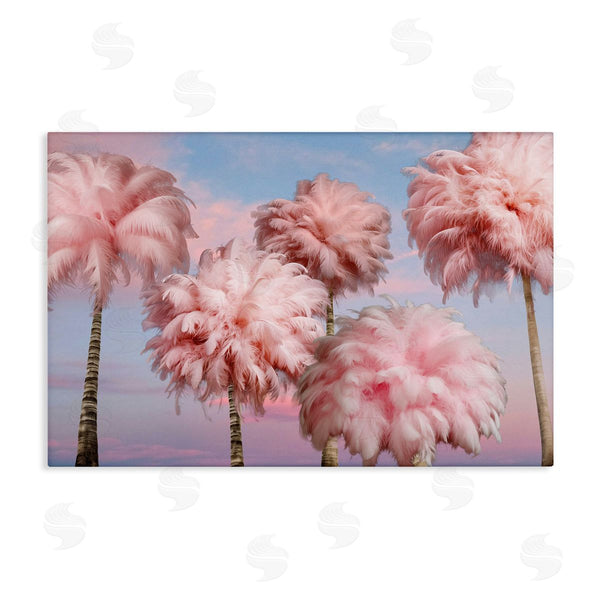stupell industries Ziwei Li | Fluffy Pink Palm Trees