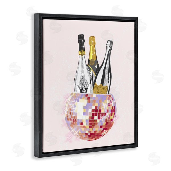 Stupell Industries Ziwei Li | Glam Disco Champagnes