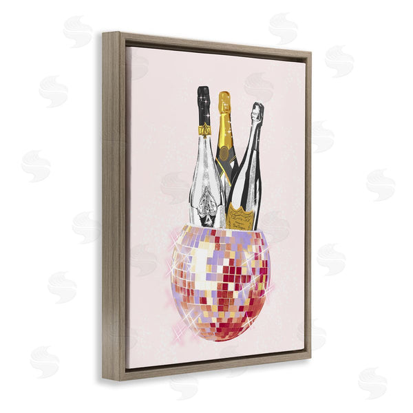 Stupell Industries Ziwei Li | Glam Disco Champagnes