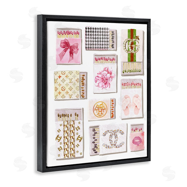 Stupell Industries Ziwei Li | Glam Girl Matchboxes