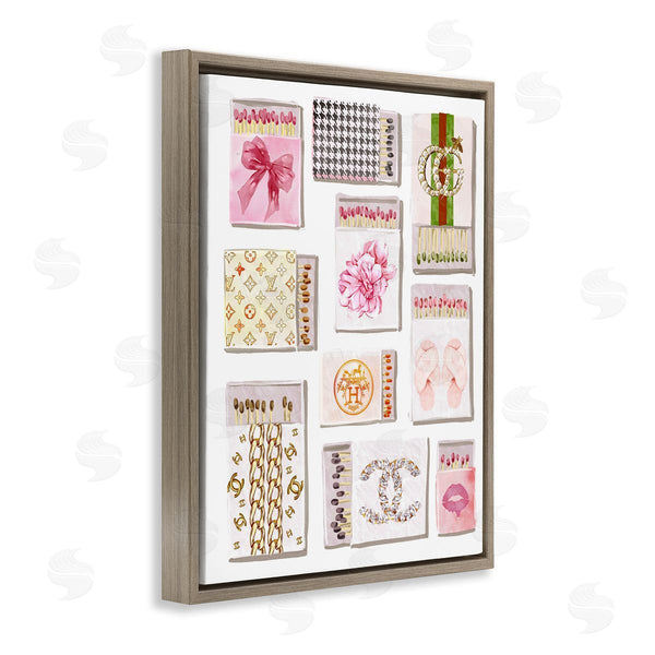Stupell Industries Ziwei Li | Glam Girl Matchboxes