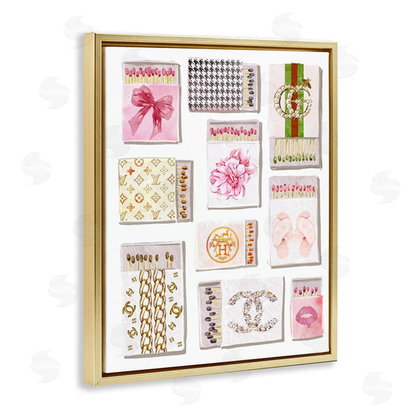 Stupell Industries Ziwei Li | Glam Girl Matchboxes