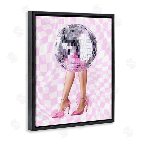 Stupell Industries Ziwei Li | Glam Heels & Disco Ball