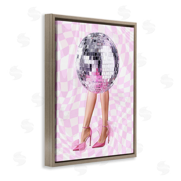 Stupell Industries Ziwei Li | Glam Heels & Disco Ball