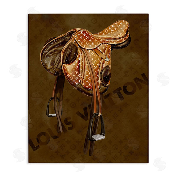 stupell industries Ziwei Li | Glam Patterned Saddle
