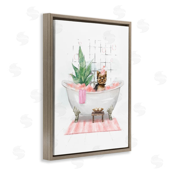 Stupell Industries Ziwei Li | Glam Pup In Tub