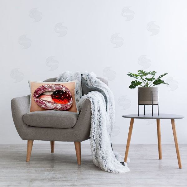 Stupell Industries Ziwei Li | Glitzy Sequin Lips