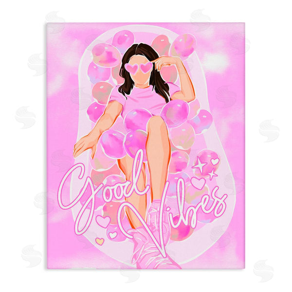 stupell industries Ziwei Li | Good Vibes Glam Bath