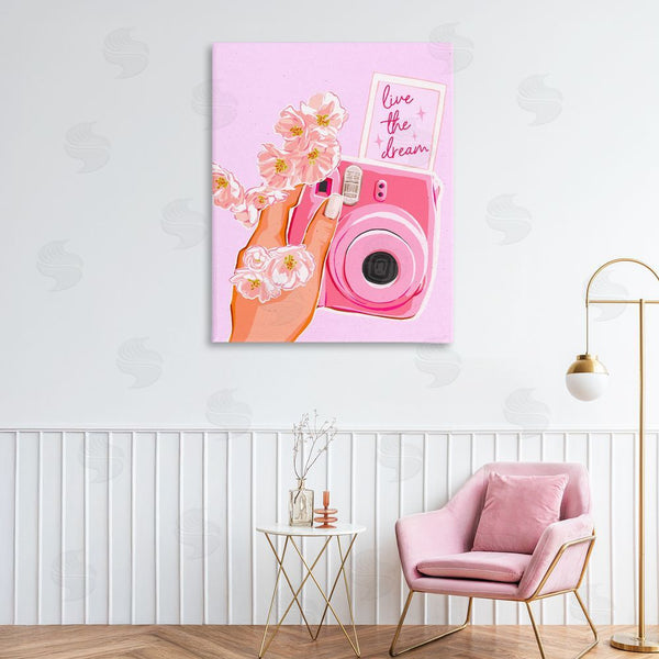 Stupell Industries Ziwei Li | Live The Dream Camera