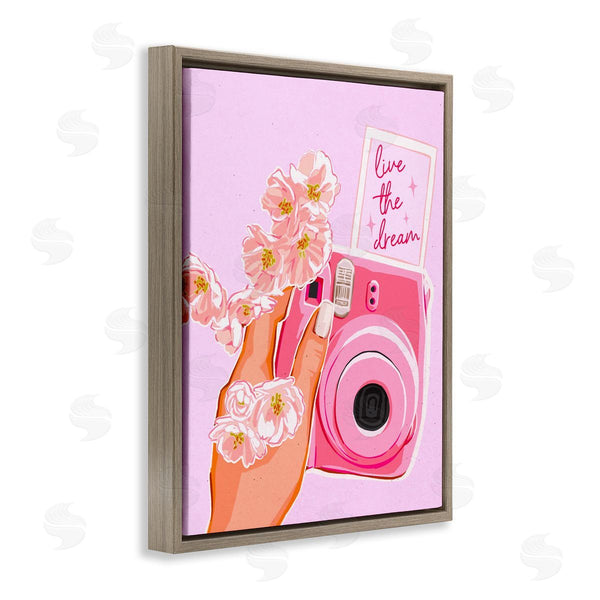 Stupell Industries Ziwei Li | Live The Dream Camera