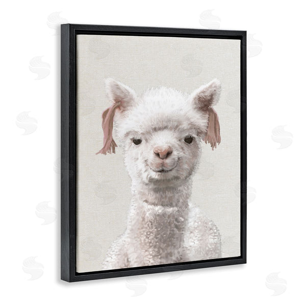 Stupell Industries Ziwei Li | Llama Portrait Animal