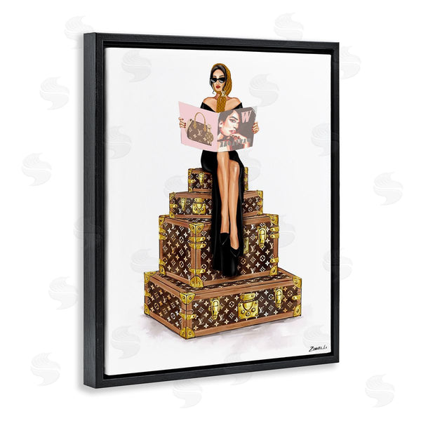 Stupell Industries Ziwei Li | Luxury Cases & Glam Girl
