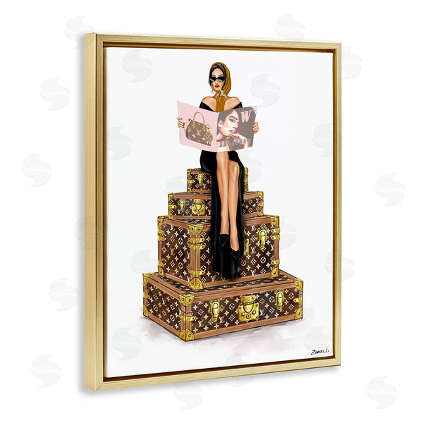 Stupell Industries Ziwei Li | Luxury Cases & Glam Girl