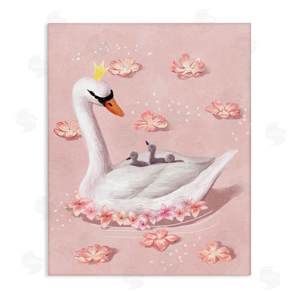stupell industries Ziwei Li | Mother Swan and Chicks