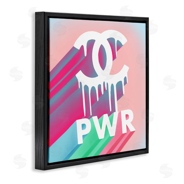 Stupell Industries Ziwei Li | Paint Drip Fashion PWR