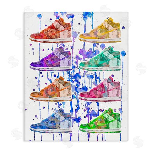 stupell industries Ziwei Li | Paint Drip Sneakers