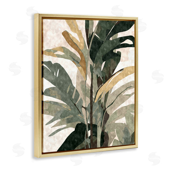 Stupell Industries Ziwei Li | Palm Plant Abstraction