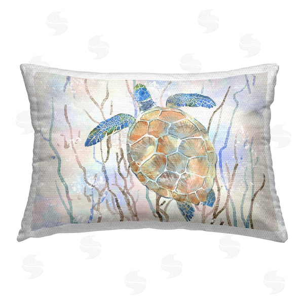 Stupell Industries Ziwei Li | Pastel Blue Turtle