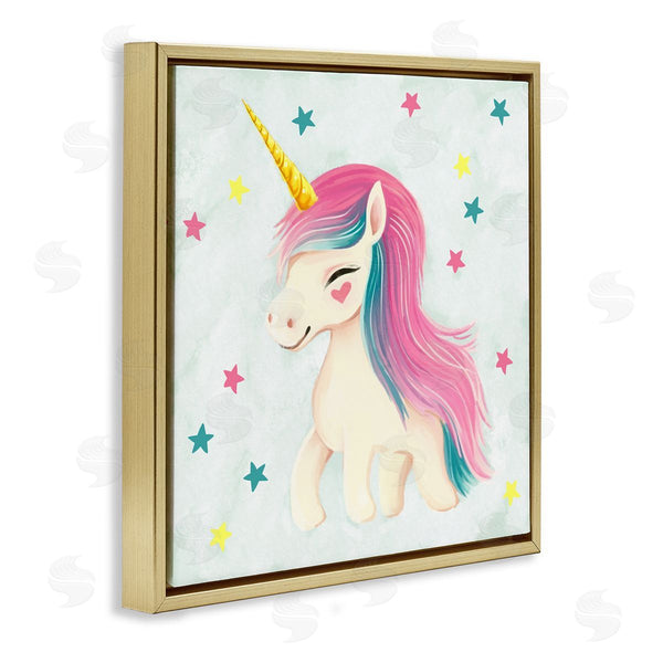 Stupell Industries Ziwei Li | Pastel Unicorn Pony
