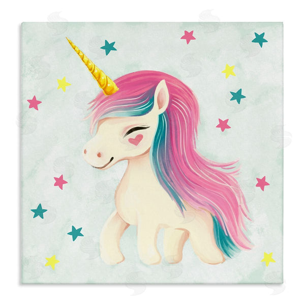 stupell industries Ziwei Li | Pastel Unicorn Pony