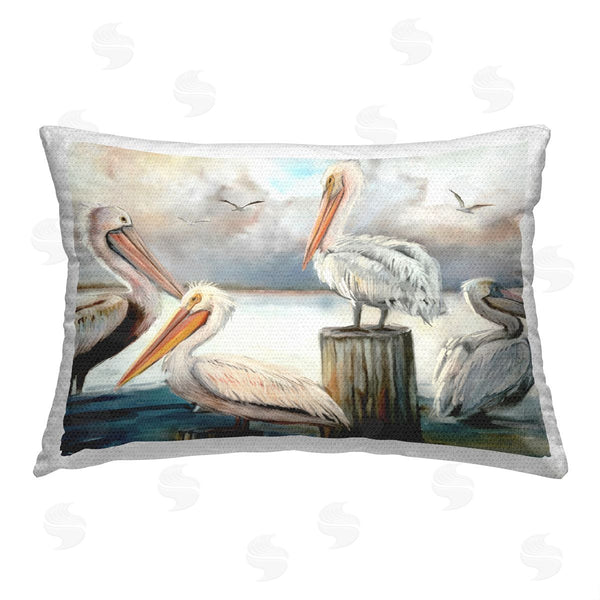 Stupell Industries Ziwei Li | Pelicans At Seaside