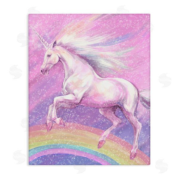stupell industries Ziwei Li | Rainbow Unicorn Scene