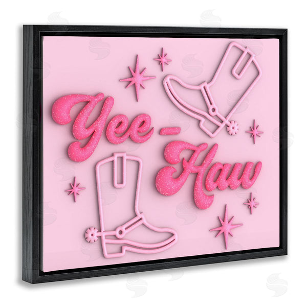Stupell Industries Ziwei Li | Retro Yee Haw Wall Art