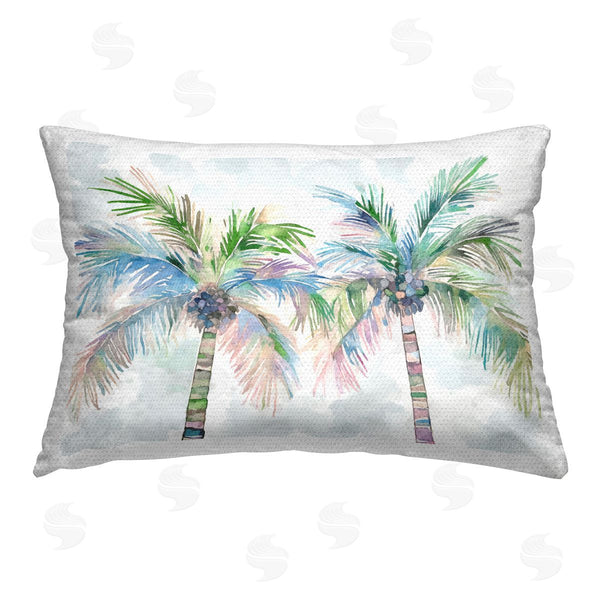 Stupell Industries Ziwei Li | Soft Palm Tree Pair