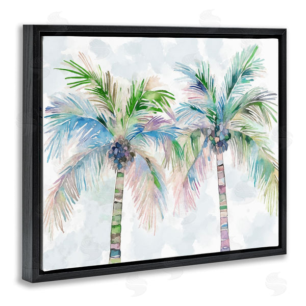 Stupell Industries Ziwei Li | Soft Palm Tree Pair