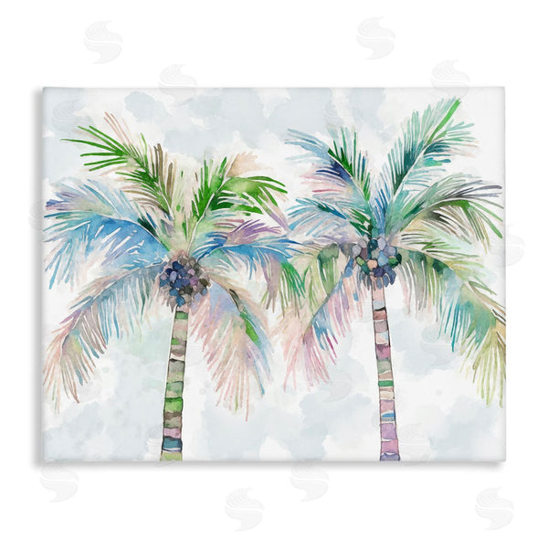 stupell industries Ziwei Li | Soft Palm Tree Pair