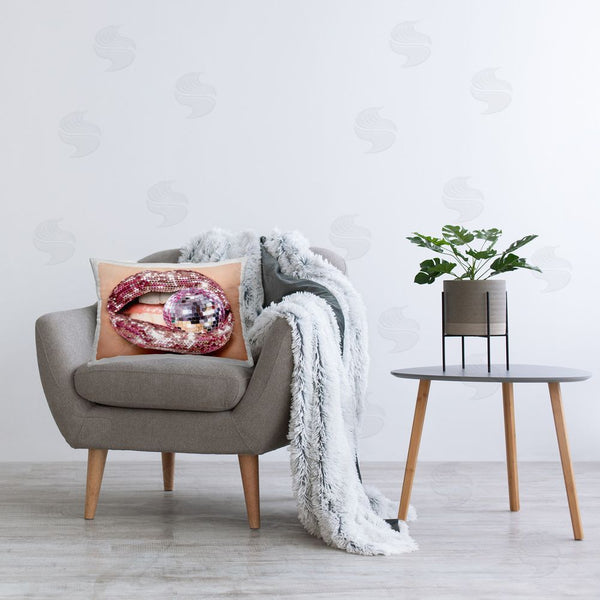 Stupell Industries Ziwei Li | Sparkle Disco Lips