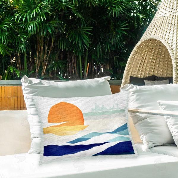 Stupell Industries Ziwei Li | Sun & Beach Waves