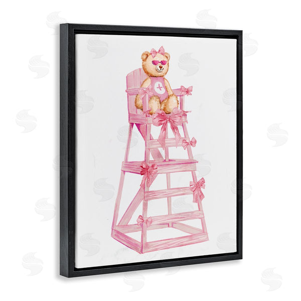 Stupell Industries Ziwei Li | Teddy Bear Life Guard
