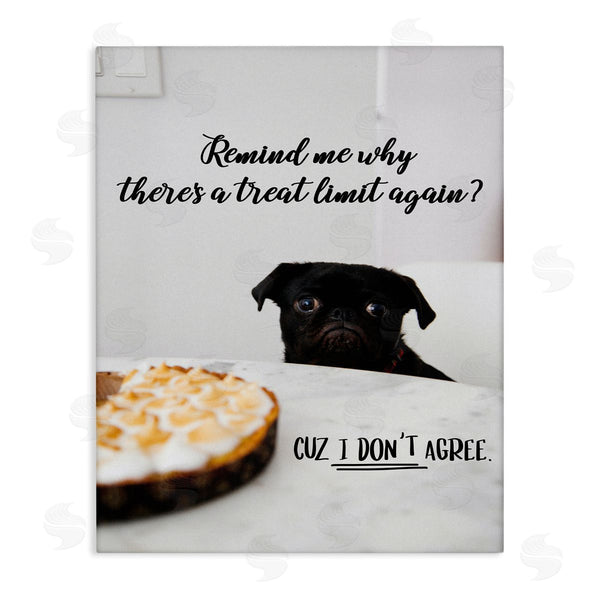 stupell industries Ziwei Li | Treat Limit Funny Dog