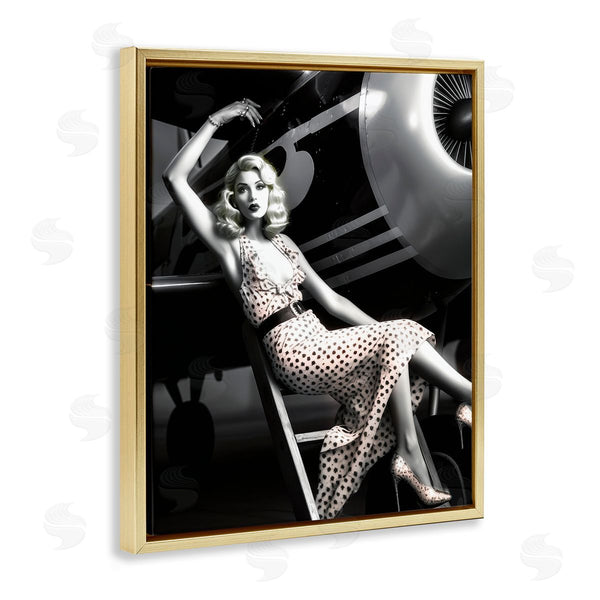 Stupell Industries Ziwei Li | Vintage Fashion Woman