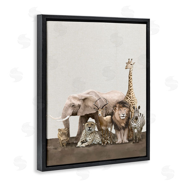 Stupell Industries Ziwei Li | Wild Zoo Animals