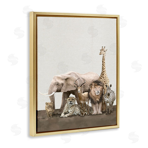 Stupell Industries Ziwei Li | Wild Zoo Animals