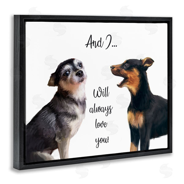 Stupell Industries Ziwei Li | Will Love You Dogs