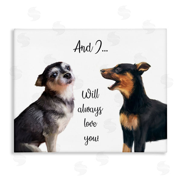 stupell industries Ziwei Li | Will Love You Dogs