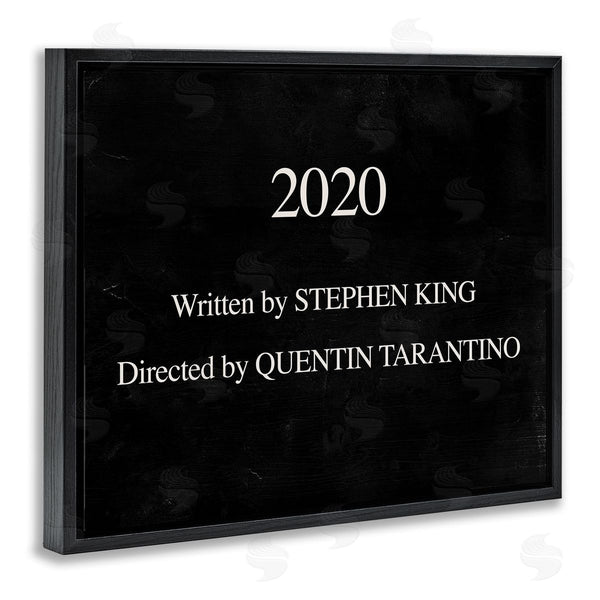 Stupell Industries Stupell Studio | 2020 By King And Taratino Phrase Movie Humor Pun